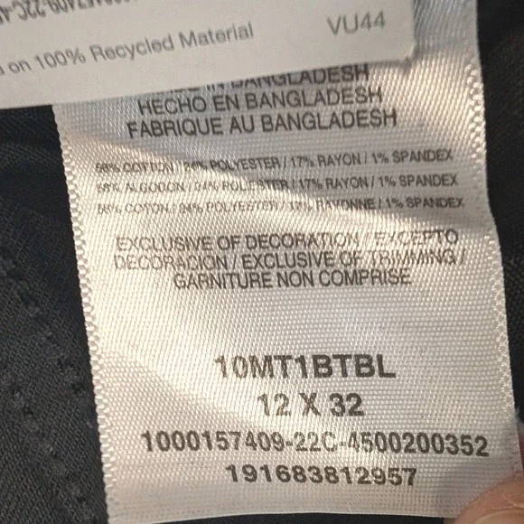 NWT Wrangler Bold Boot Jeans Women 12x32 Black High Rise Stretch 10MT1BTBL - Picture 8 of 14